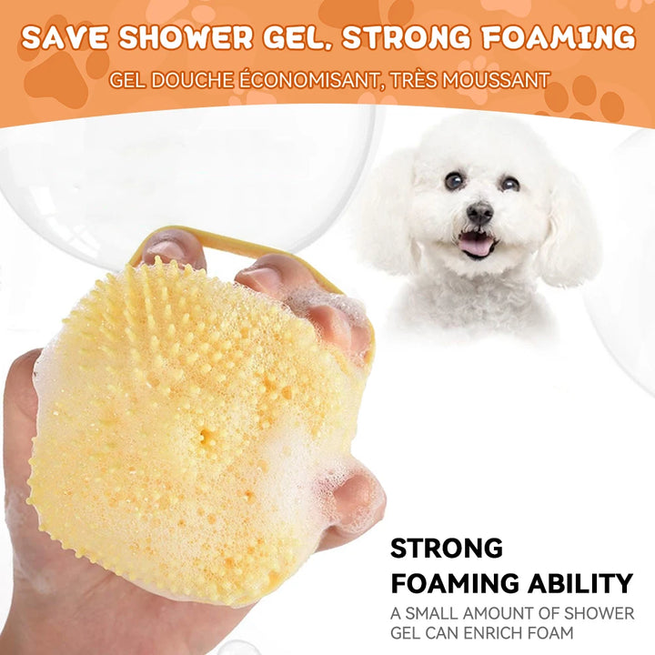 Dog Bathing &amp; Massage Brush