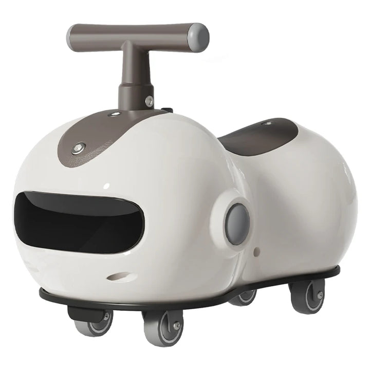 Baby Peanut Twist Car – Infant Scooter Walker with Sound, Light &amp; Silent Wheels