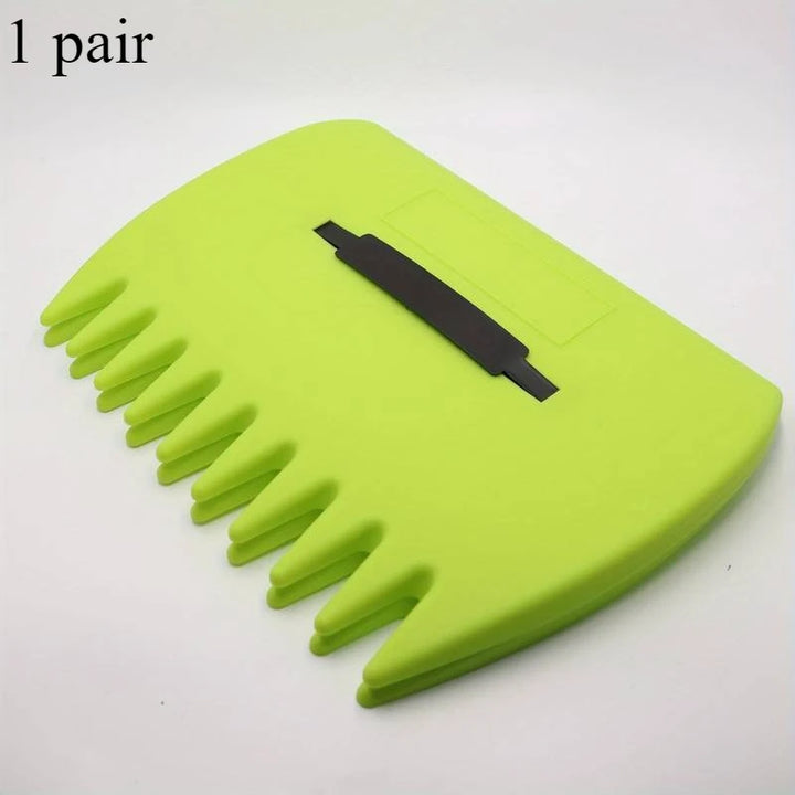 Outdoor Leaf Grabber Garden Plastic Rake