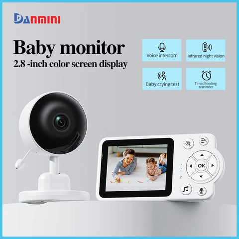 Danmini 2.8-Inch Color Screen Smart Baby Monitor