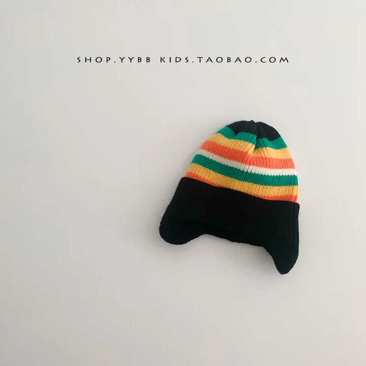 Baby Wool Hat with Bear Ears