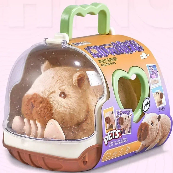 Electric Capybara Walking Plush Toy