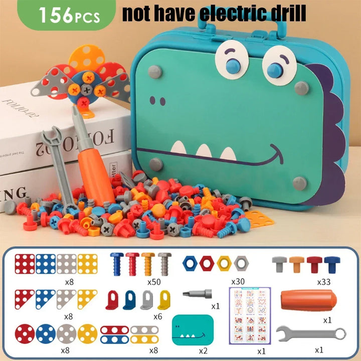 Children’s Electric Drill Tool Set