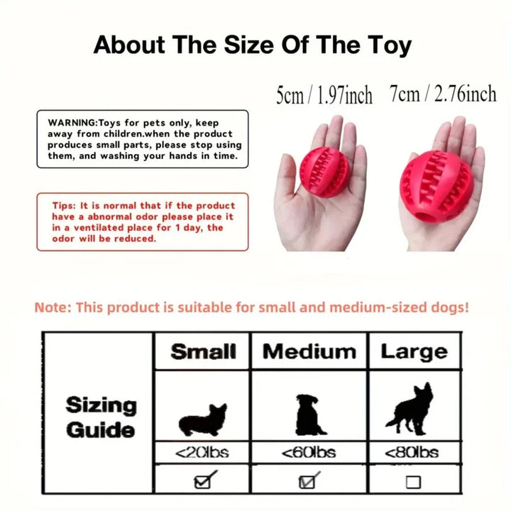 Natural Rubber Dog Chew Toy