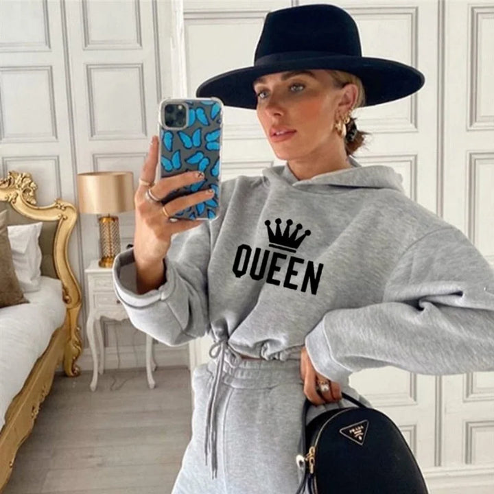 Autumn Winter Women’s Sweatshirt Set