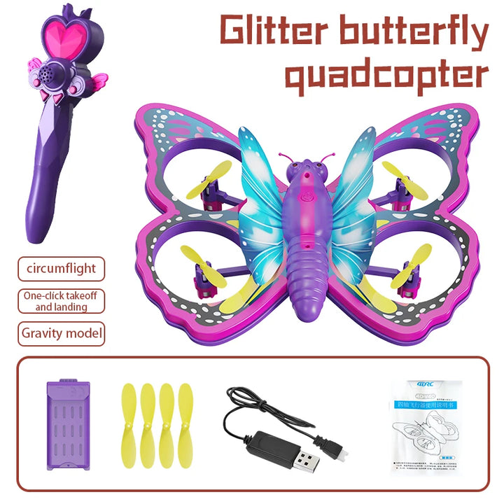 Glitter Butterfly Remote Control Aircraft