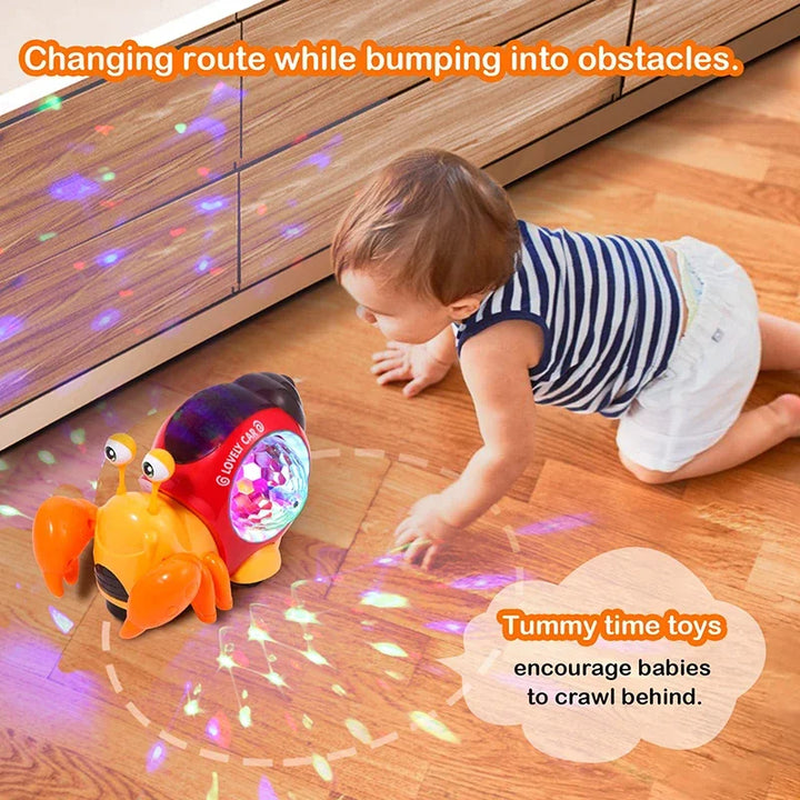 Electronic Crawling Crab Toy
