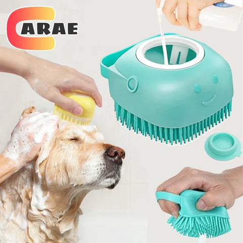 Dog Bathing &amp; Massage Brush