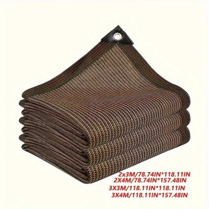 Durable Brown UV Protection Canopy