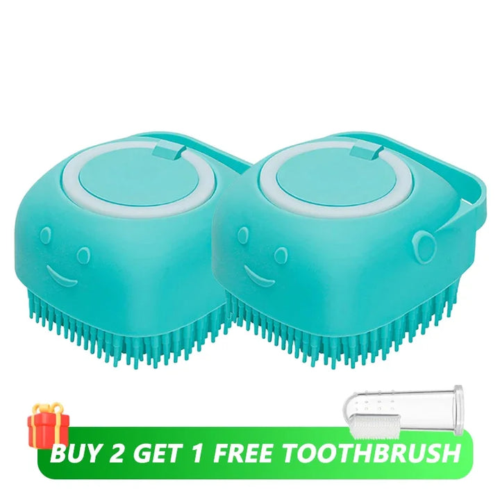 Dog Bathing &amp; Massage Brush