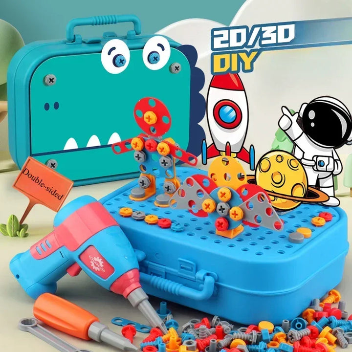 Children’s Electric Drill Tool Set
