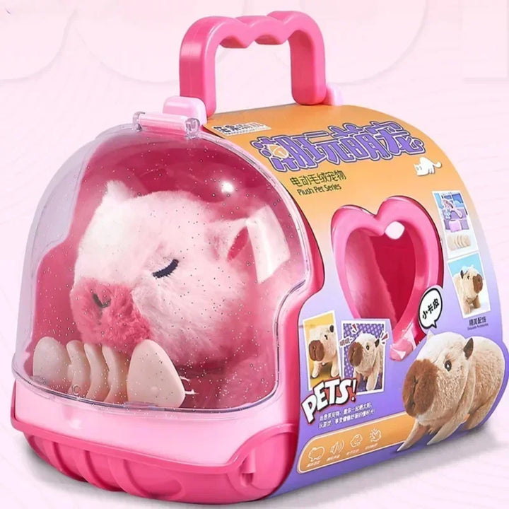 Electric Capybara Walking Plush Toy