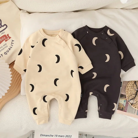 Newborn Moon &amp; Sun Print Bodysuit