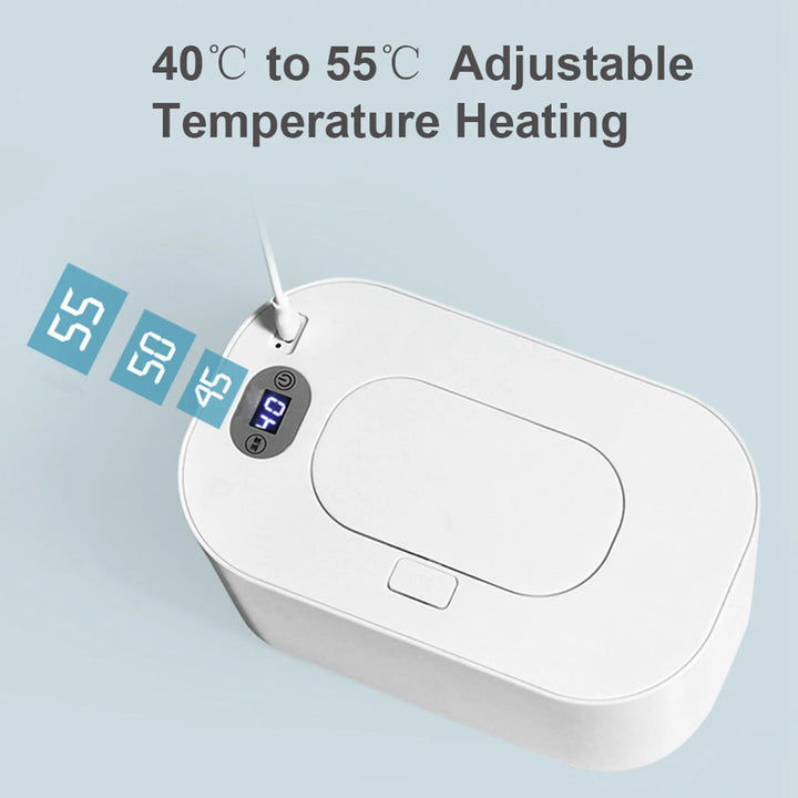 Baby Wipe Warmer with Digital Display