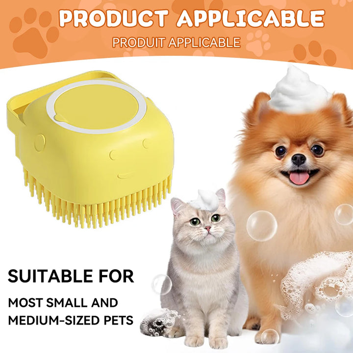 Dog Bathing &amp; Massage Brush