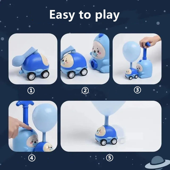 Kids Rocket Balloon Launcher Toy