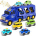 Friction Powered Storage Carrier Truck – 2-in-1 Transport & Toy Vehicle Set