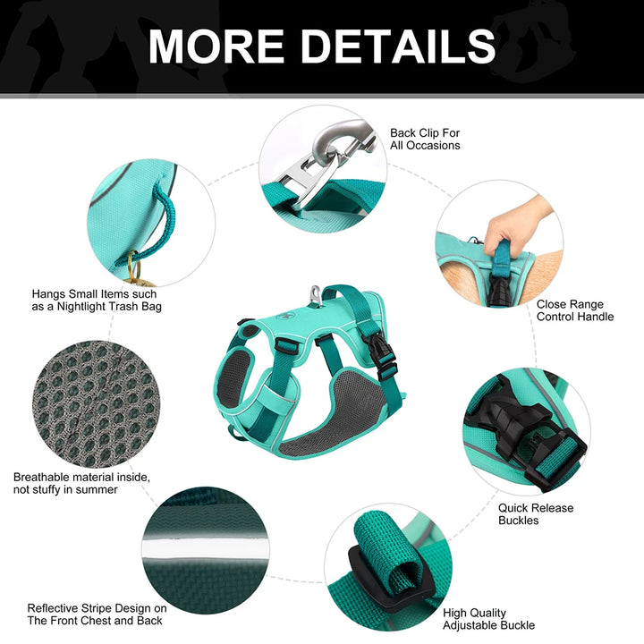 Mesh Breathable Reflective Dog Harness