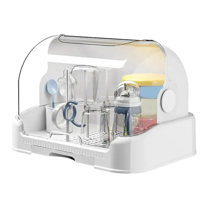 Portable Baby Bottle Drying Rack & Organizer