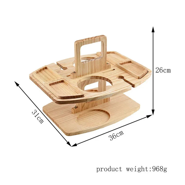 Outdoor Folding Wine Table