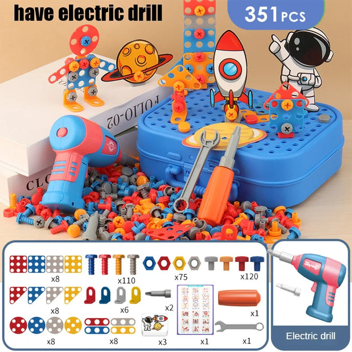 Children’s Electric Drill Tool Set