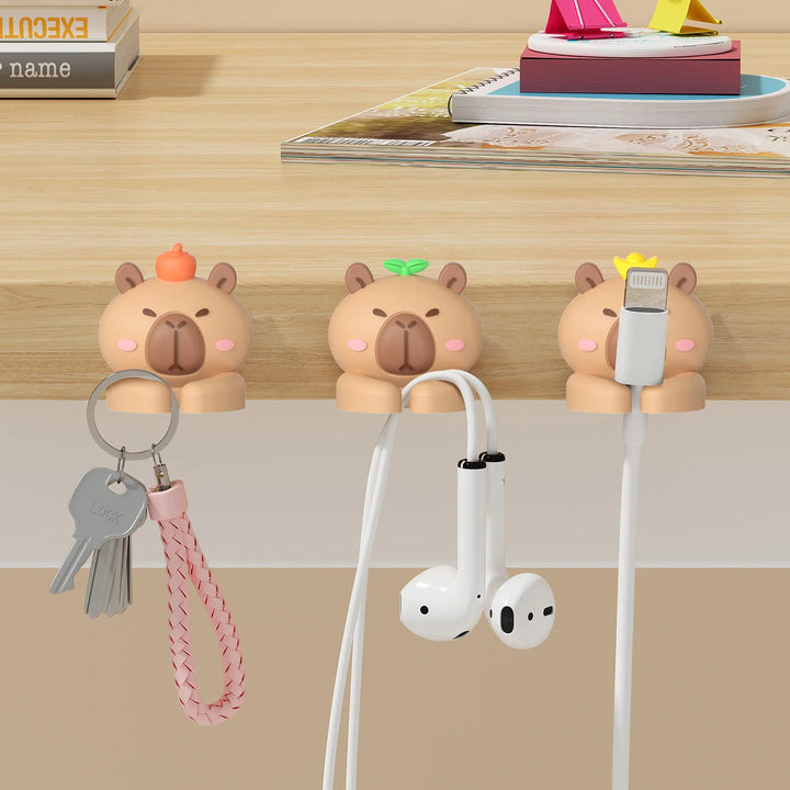 WORTHBUY Cute Desktop Cable Organizer Holder