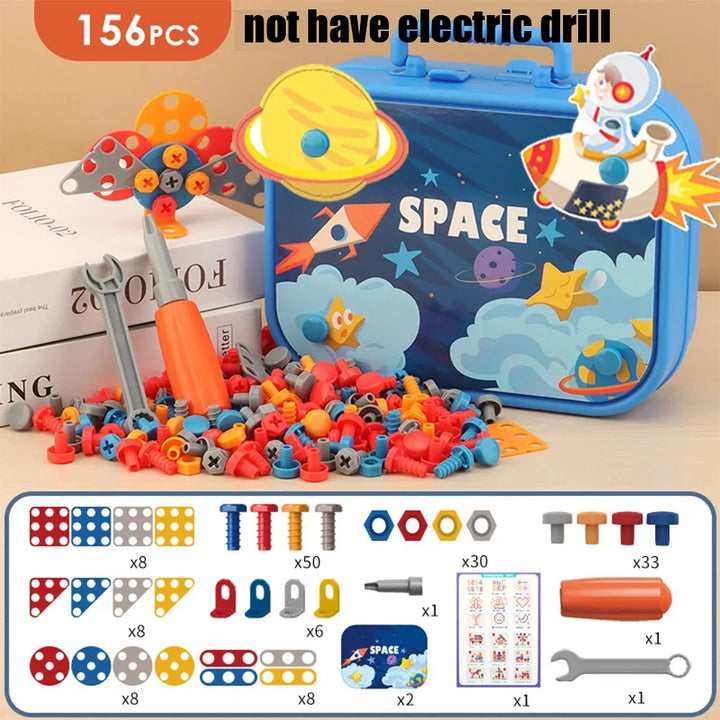 Children’s Electric Drill Tool Set
